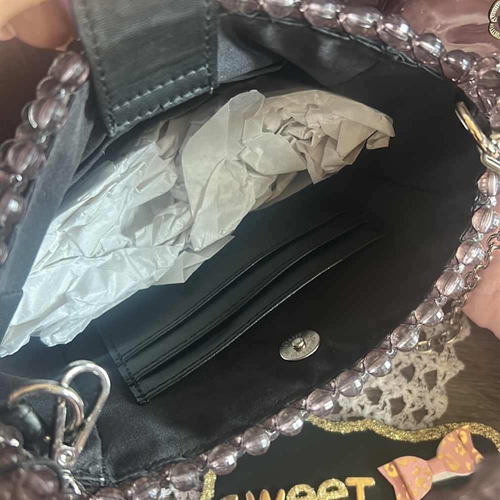 ☠️LD Kendra Dandy Skull Beaded Crossbody Bag 2023 Rare HTF☠️ - Picture 5 of 15